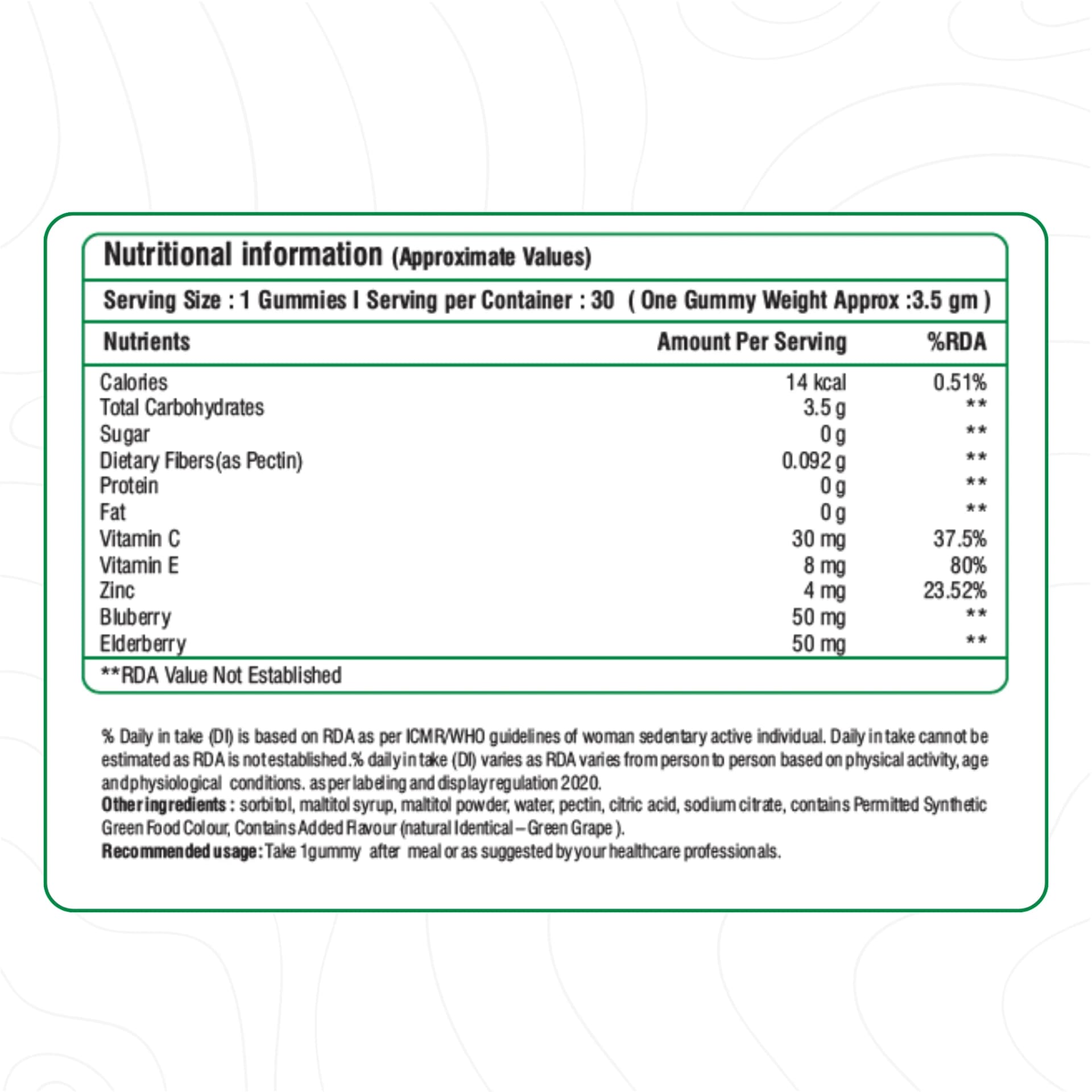 Immune Support Gummies thumbnail 6