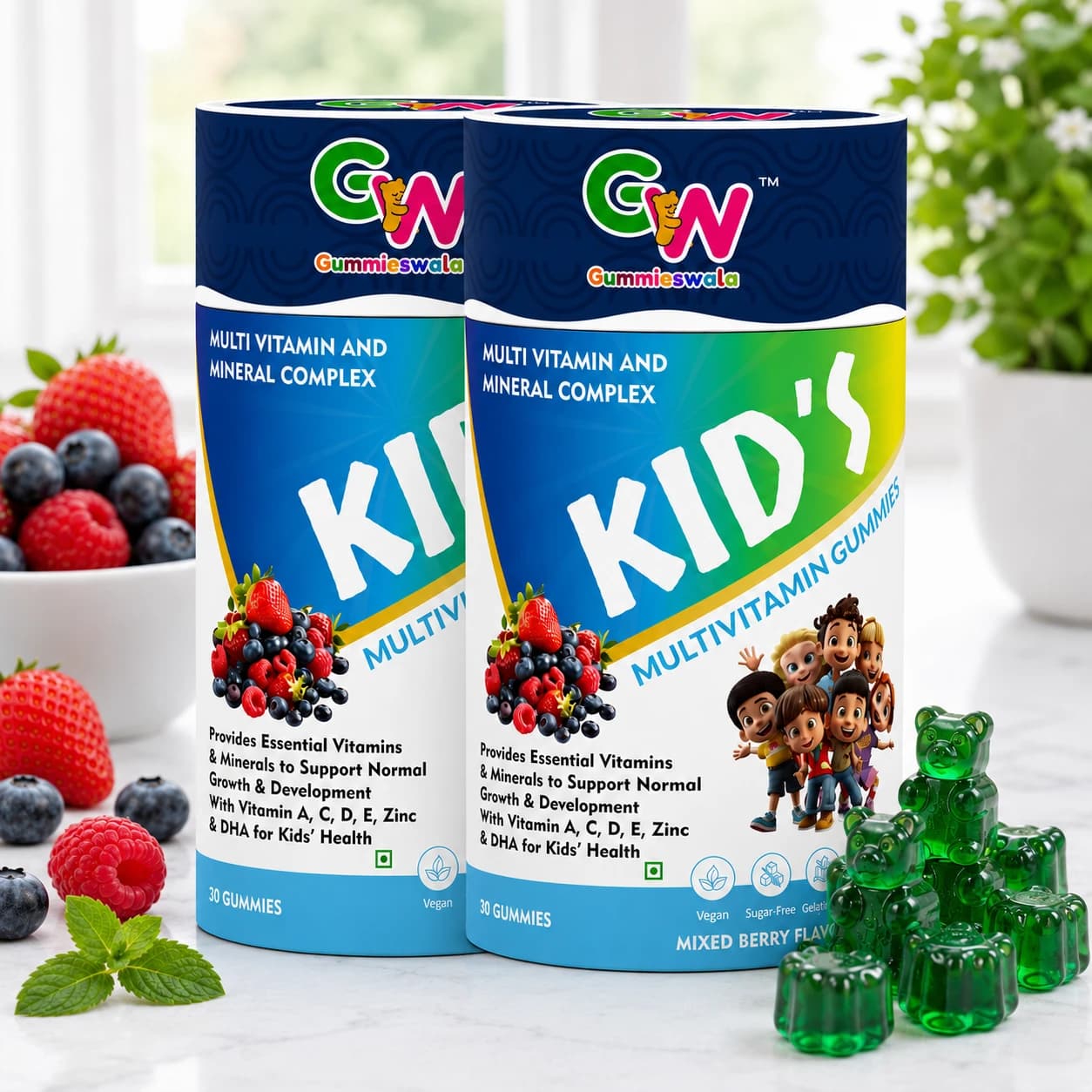 Kid's Multivitamin Gummies (Pack of 2)