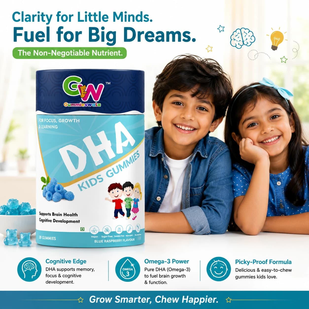  DHA Kid's Gummies thumbnail 3