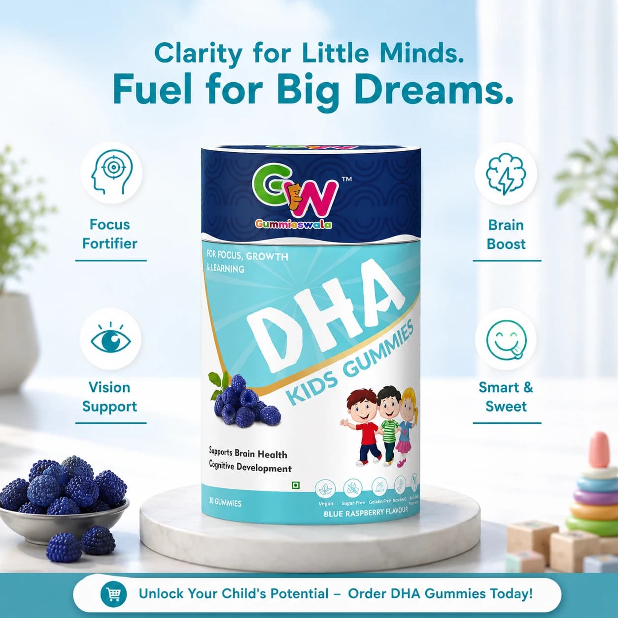  DHA Kid's Gummies thumbnail 2