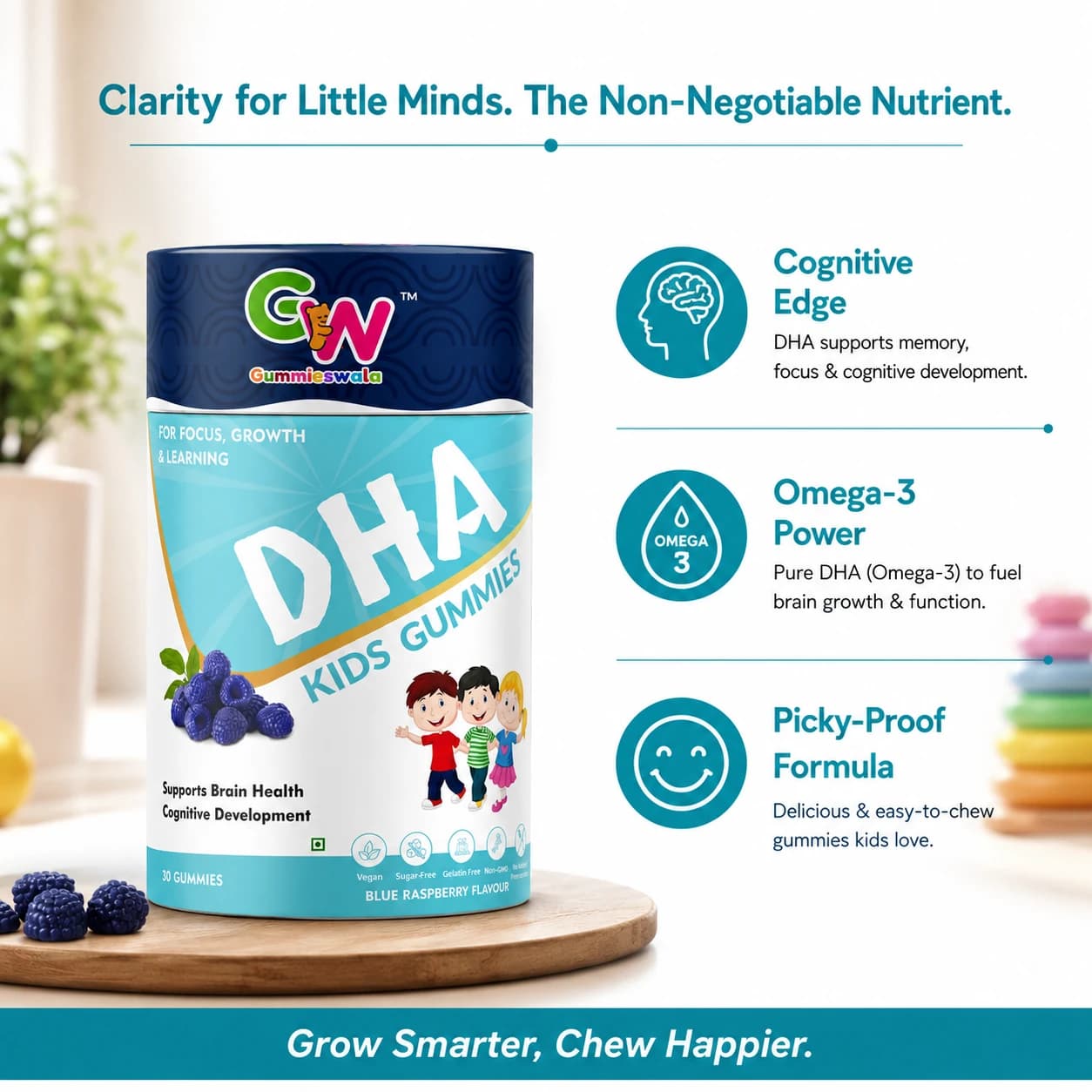 DHA Kid's Gummies (Pack of 2) thumbnail 5