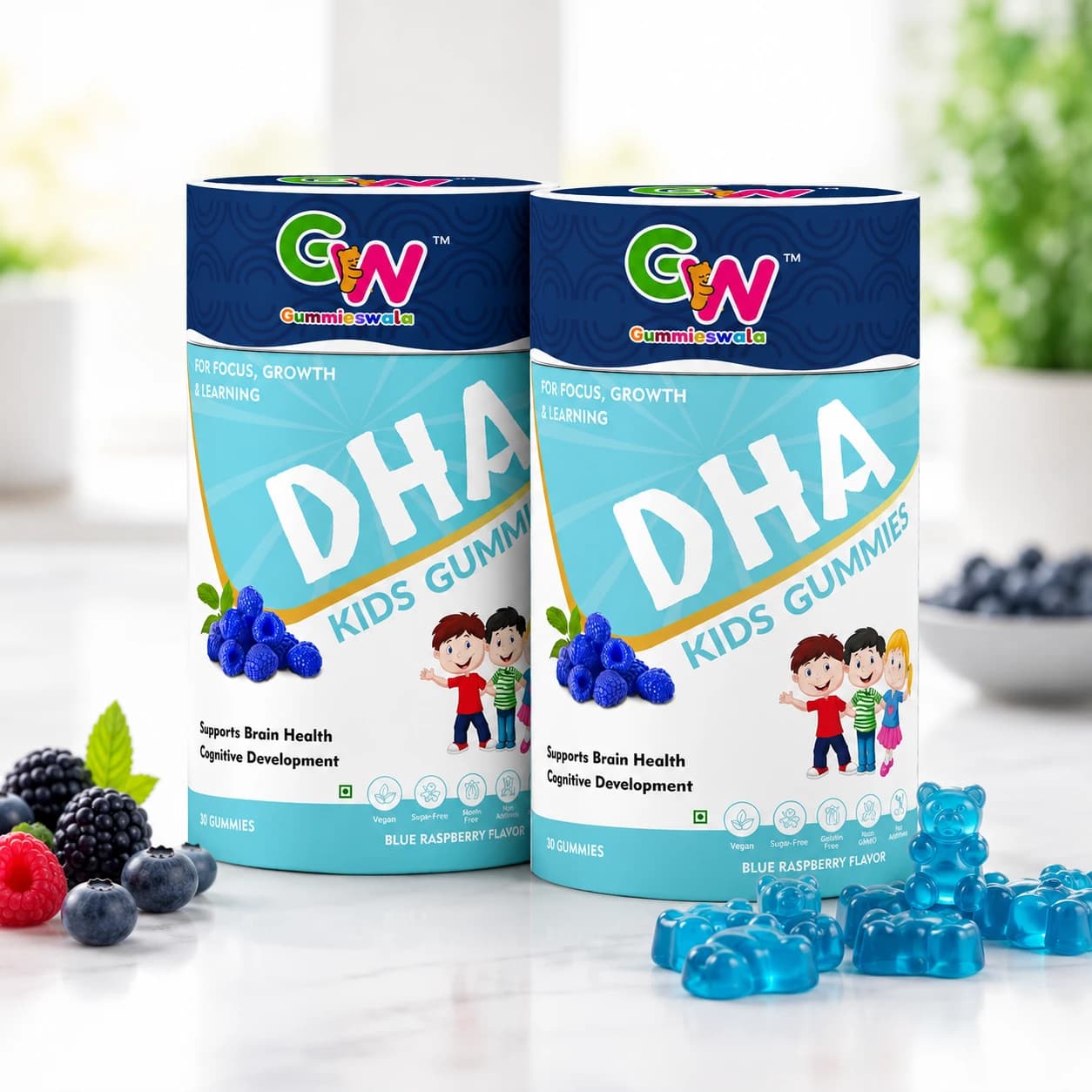 DHA Kid's Gummies (Pack of 2)